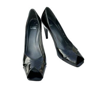 Stuart Weitzman Patent Heels Black Pumps